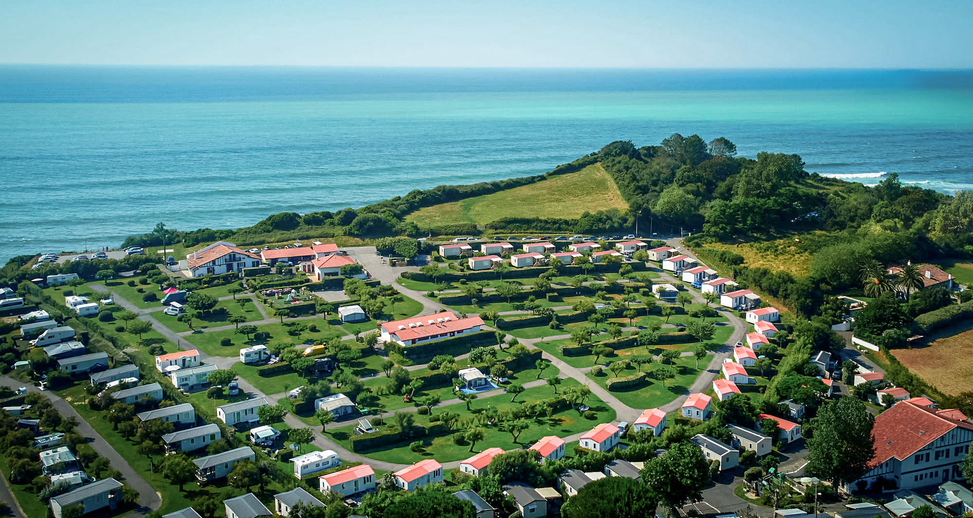 camping bord mer pays basque