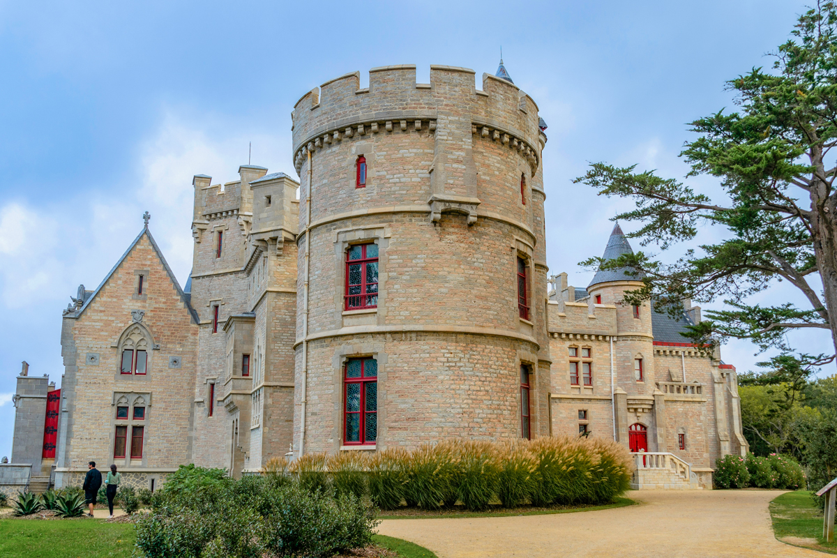 chateau abbadia hendaye