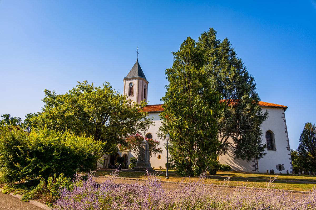 eglise saint laurent cambo les bains