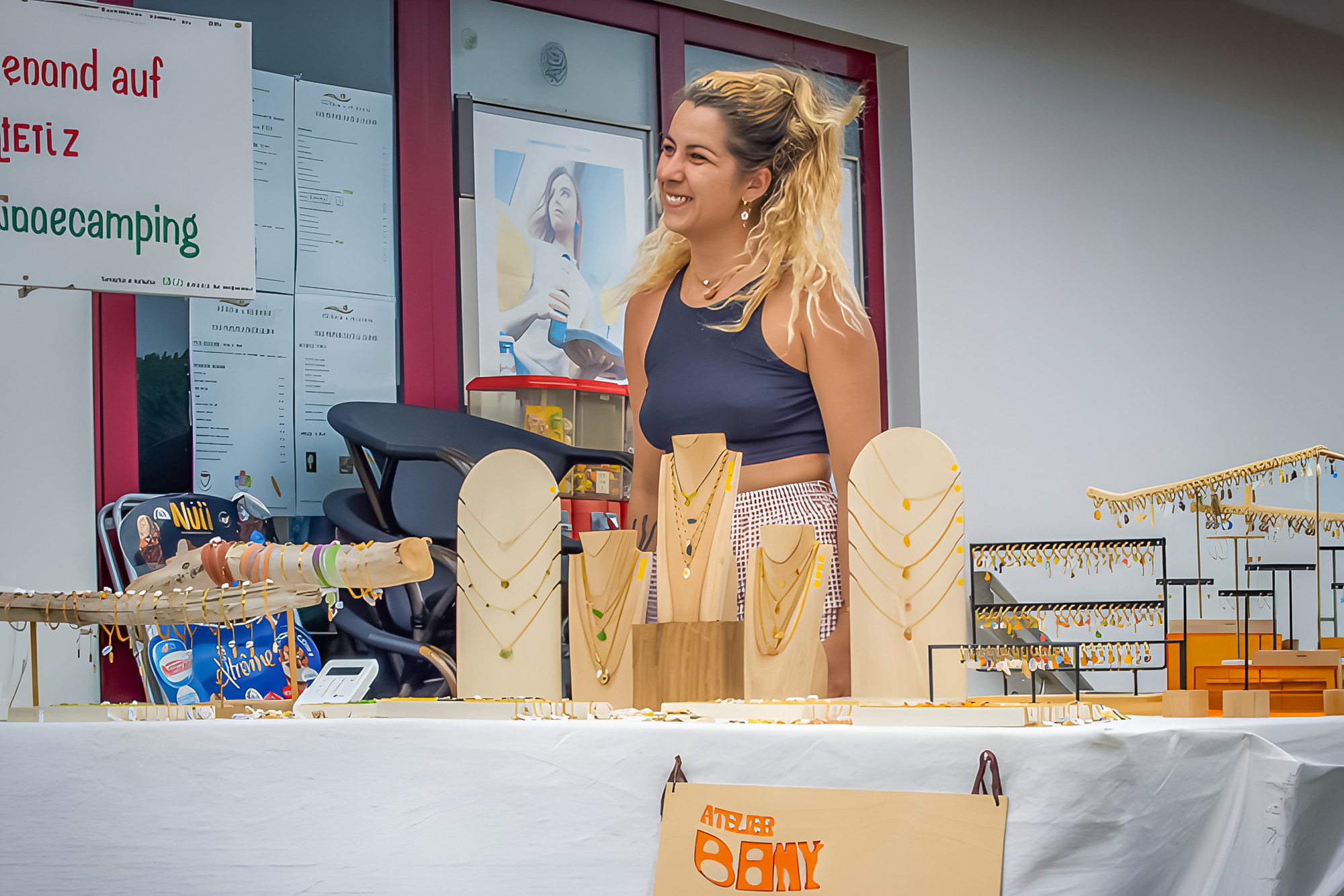 marches de producteurs locaux au camping