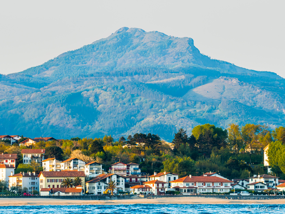 paysage saint jean de luz