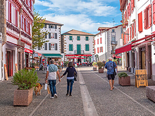 rue gambetta saint jean de luz pays basque